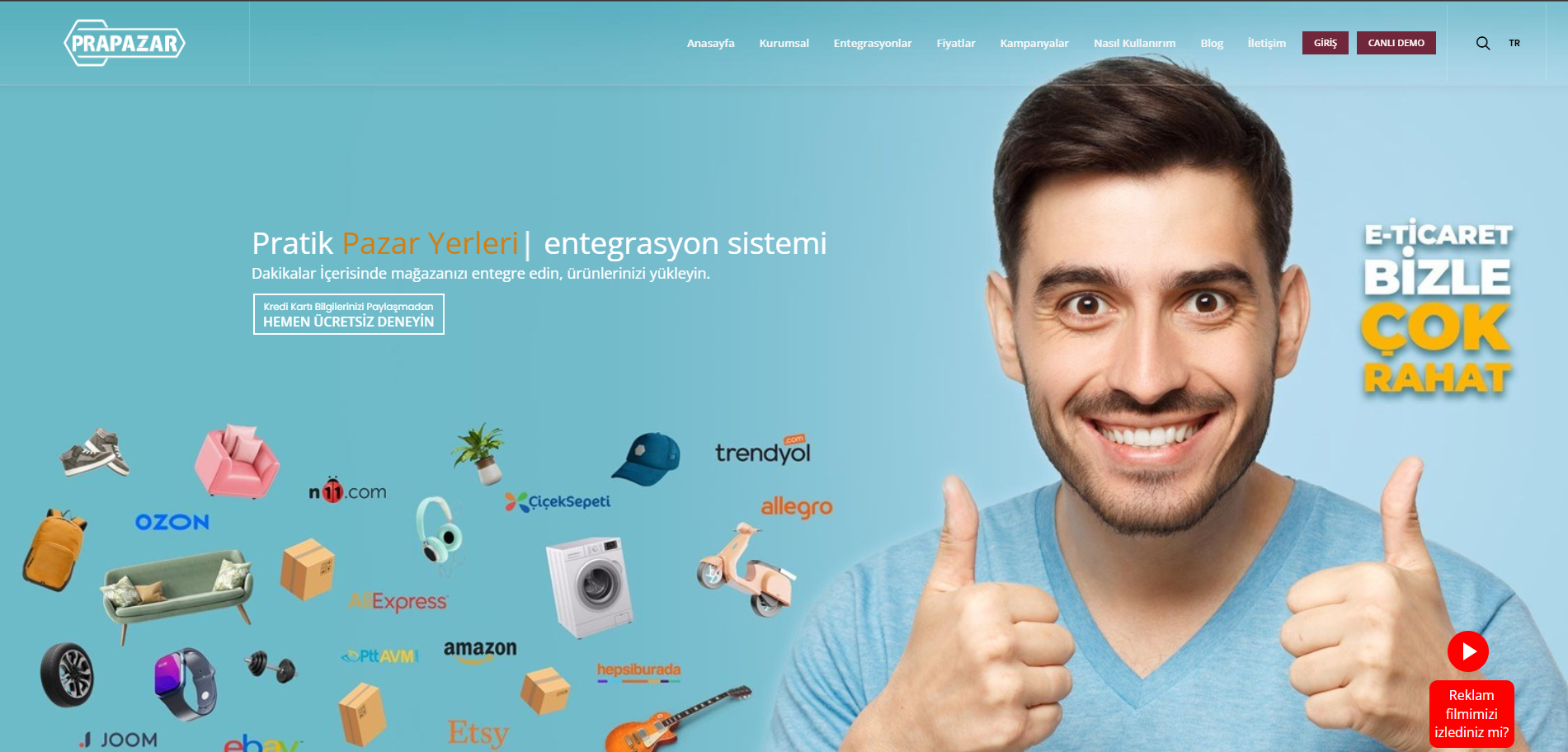 PraPazar E-Ticaret Platformu
